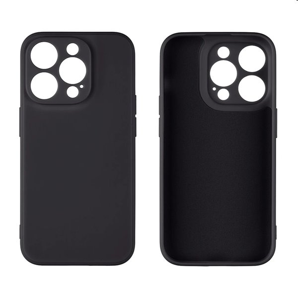 OBAL:ME Matte TPU cover for Apple iPhone 14 Pro, black OBAL:ME Matte TPU cover for Apple iPhone 14 Pro, black