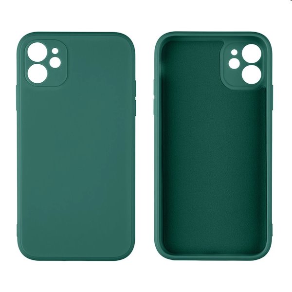 OBAL:ME Matte TPU kryt pro Apple iPhone 11, dark green