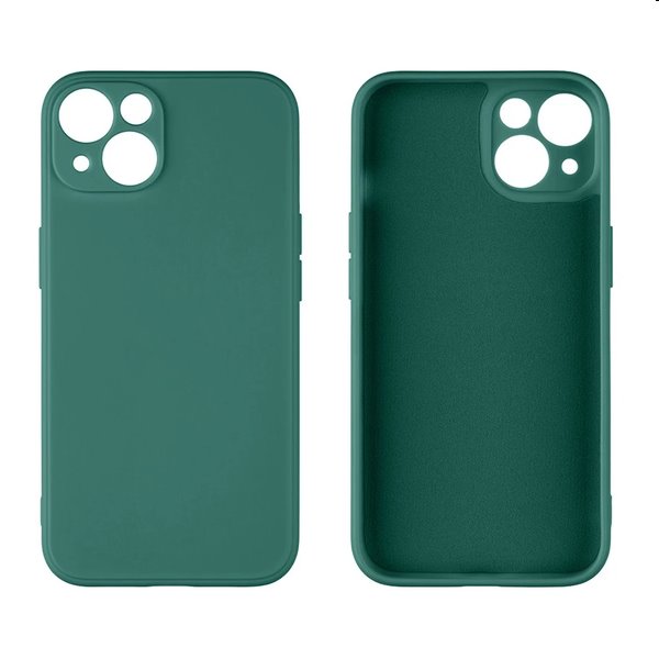 OBAL:ME Matte TPU kryt pro Apple iPhone 13, dark green