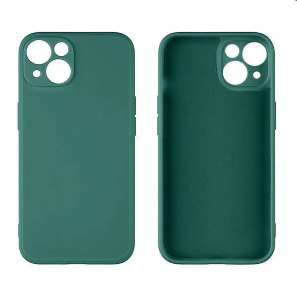 OBAL:ME Matte TPU kryt pro Apple iPhone 14, dark green