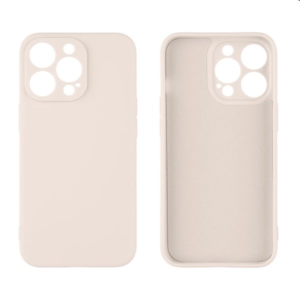 OBAL:ME Matte TPU kryt pro Apple iPhone 14 Pro, beige