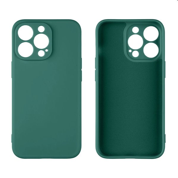 OBAL:ME Matte TPU kryt pro Apple iPhone 14 Pro, dark green