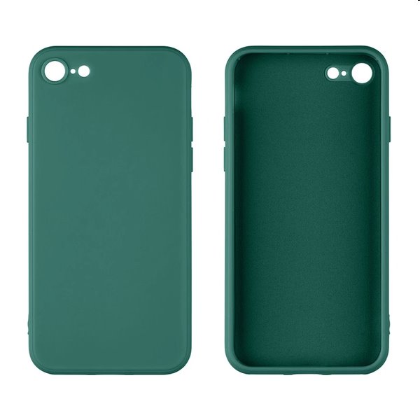 OBAL:ME Matte TPU kryt pro Apple iPhone 7/8/SE20/SE22, dark green