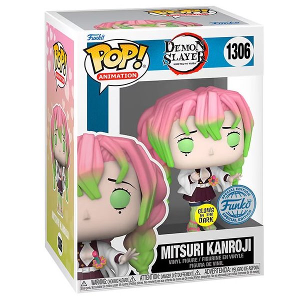 POP! Animation: Mitsuri Kanroji (Demon Slayer) Special Edition (Glows in The Dark)