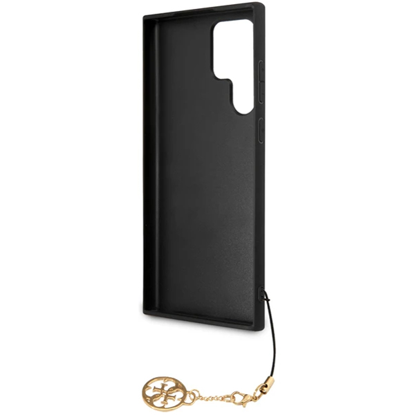 Pouzdro Guess 4G Charms pro Samsung Galaxy S24 Ultra, šedé Pouzdro Guess 4G Charms pro Samsung Galaxy S24 Ultra, šedé