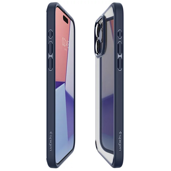 Pouzdro Spigen Ultra Hybrid pro Apple iPhone 15 Pro, modré