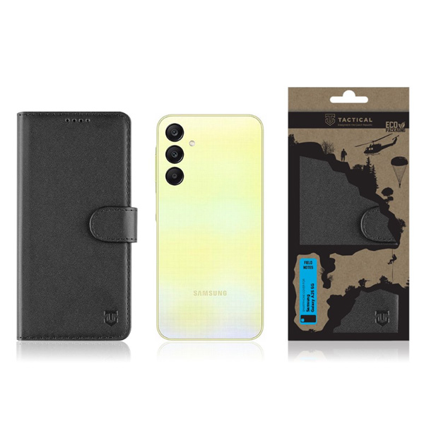Pouzdro Tactical Field Notes pro Samsung Galaxy A25 5G, černé Pouzdro Tactical Field Notes pro Samsung Galaxy A25 5G, černé