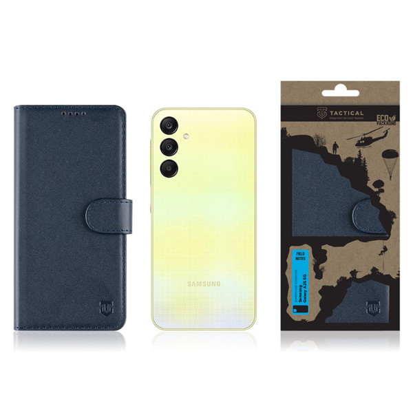Pouzdro Tactical Field Notes pro Samsung Galaxy A25 5G, modré