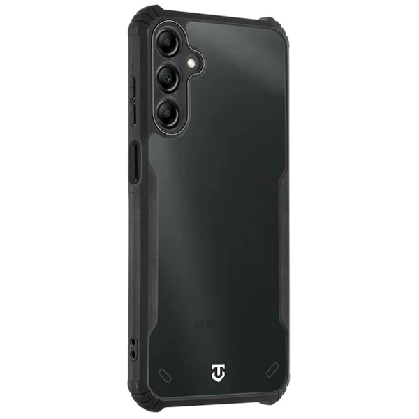 Pouzdro Tactical Quantum Stealth pro Samsung Galaxy A15 4G/A15 5G, transparentní/černé