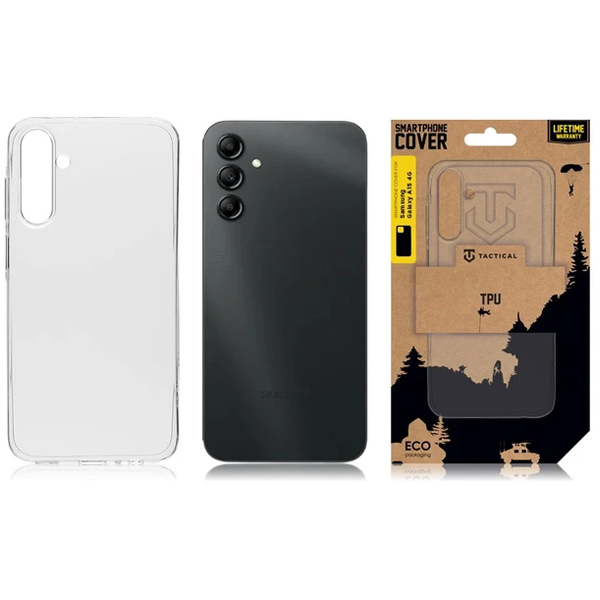 Pouzdro Tactical TPU pro Samsung Galaxy A15 5G, transparentní Pouzdro Tactical TPU pro Samsung Galaxy A15 5G, transparentní
