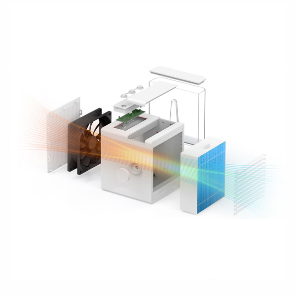 Salente IceCool, stolní ochlazovač, ventilátor a zvlhčovač vzduchu 3v1, bílý