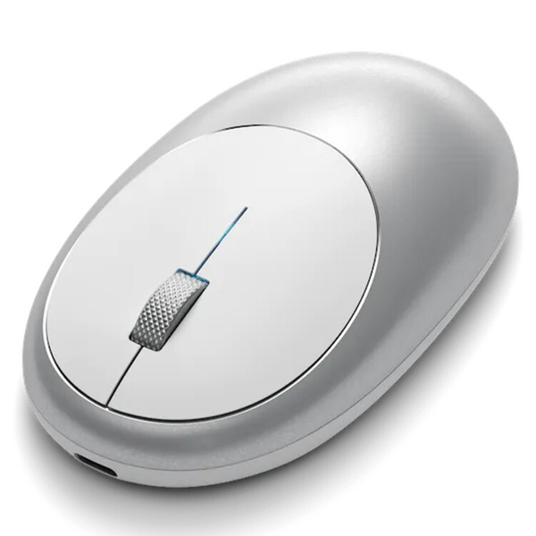 Satechi bezdrátová myš Bluetooth Wireless Mouse, strieborná