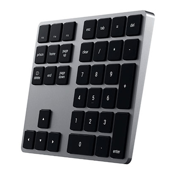 Satechi numerická klávesnice Bluetooth Extended Keypad pre Mac, šedá