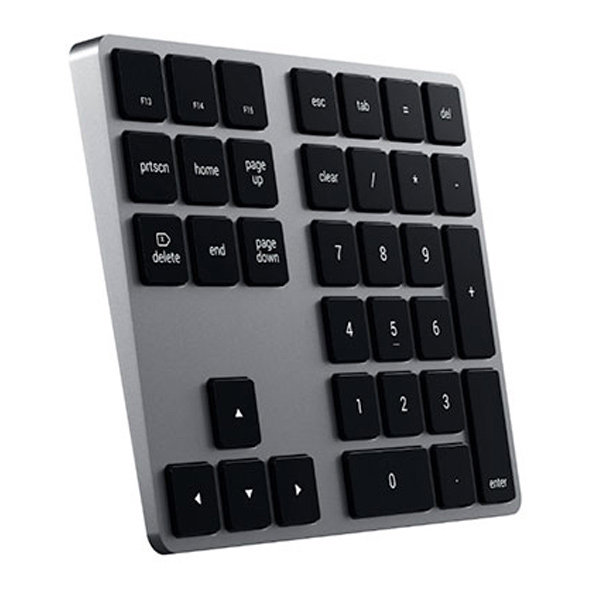 Satechi numerická klávesnice Bluetooth Extended Keypad pre Mac, šedá