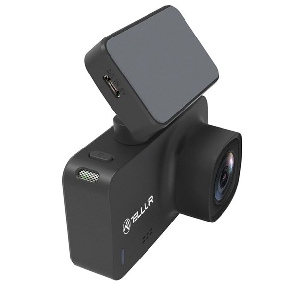 Tellur autokamera DC3, 4K, GPS, WiFi, 1080P, černá