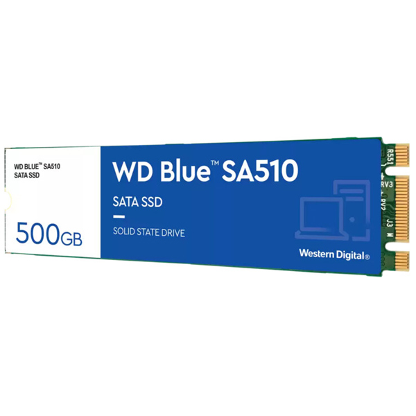 WD Blue SA510 SSD 500 GB M.2 SATA