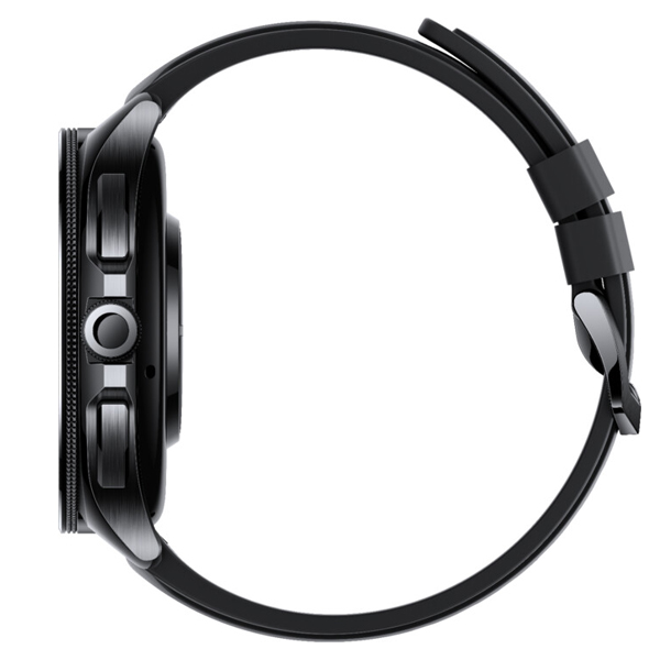 Xiaomi Watch 2 Pro - 4G LTE Black Case with Black Fluororubber Strap, černé