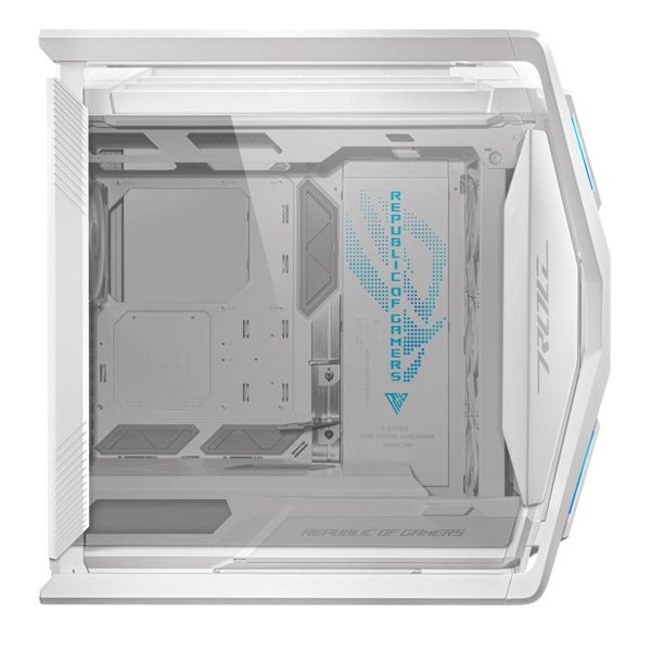 ASUS case ROG HYPERION (GR701) WHITE, Mid Tower, průhledná bočnice, bílá