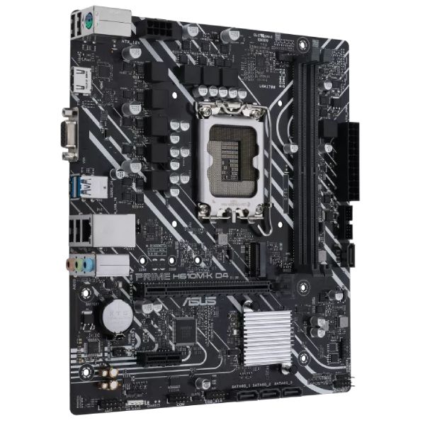 ASUS PRIME H610M-K D4 základní deska, Intel H610, LGA1700, 2x DDR4, mATX