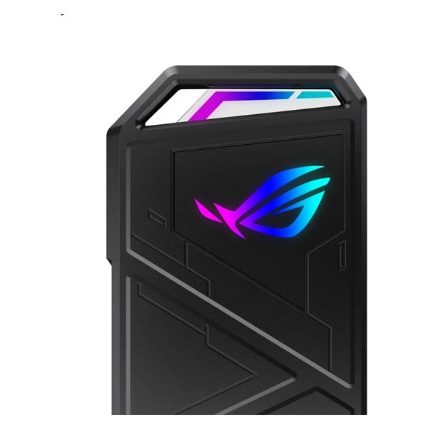 ASUS ROG STRIX ARION LITE SSD NVME AURA obal, USB-C 3.2, M.2 NVMe SSD kovový box, délka 30-80 mm, AURA RGB