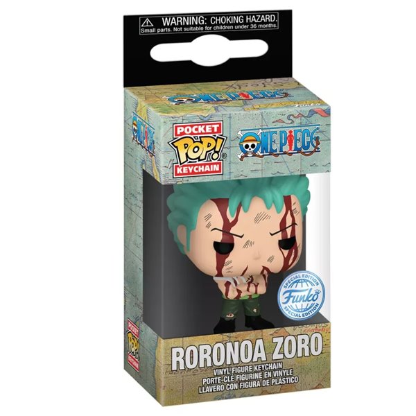 Funko POP! Klíčenka Roronoa Zoro (One Piece)