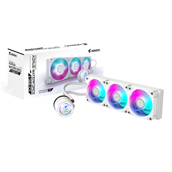 Gigabyte AORUS AIO vodní chladění CPU WATERFORCE II 360 ICE Gigabyte AORUS AIO vodní chladění CPU WATERFORCE II 360 ICE