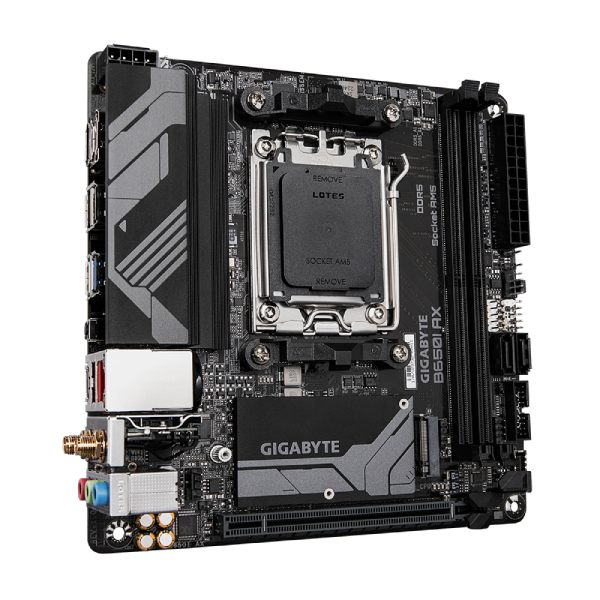Gigabyte B650I AX základní deska, AMD B650, AM5, 2xDDR5, mini-ITX