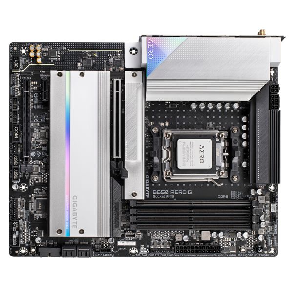 Gigabyte B650 AERO G základní deska, AMD B650, AM5, 4xDDR5, ATX