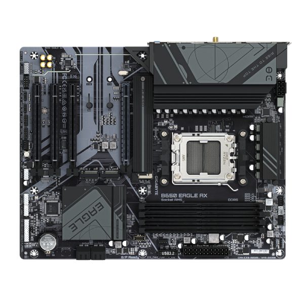 Gigabyte B650 EAGLE AX základni deska, AMD B650, AM5, 4xDDR5, ATX