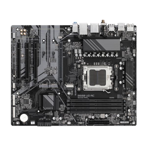 Gigabyte B650 UD AC základní deska, AMD B650, AM5, 4xDDR5, ATX