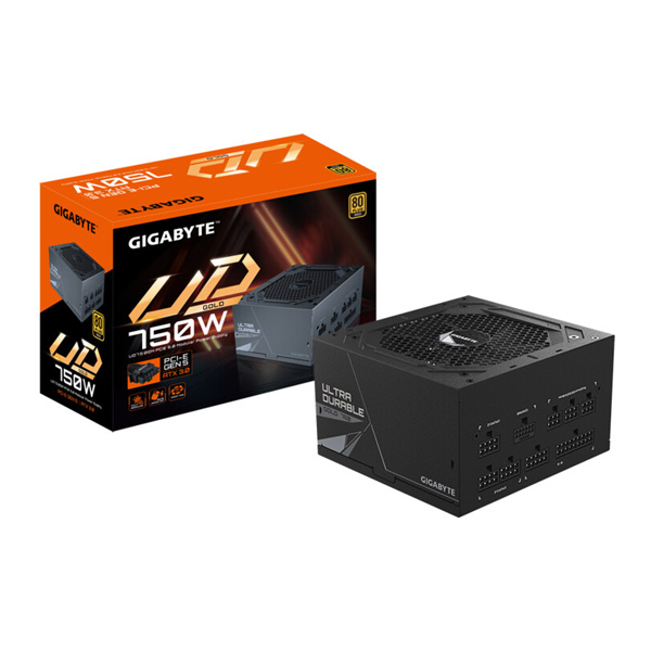 Gigabyte Zdroj UD750GM PG5 750 W 80 plus GOLD, modulární Gigabyte Zdroj UD750GM PG5 750 W 80 plus GOLD, modulární