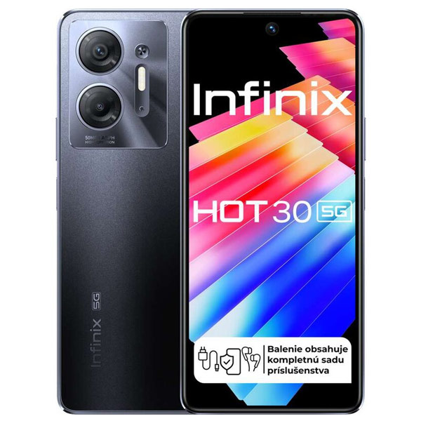 Infinix Hot 30 5G 4/128GB, knight black