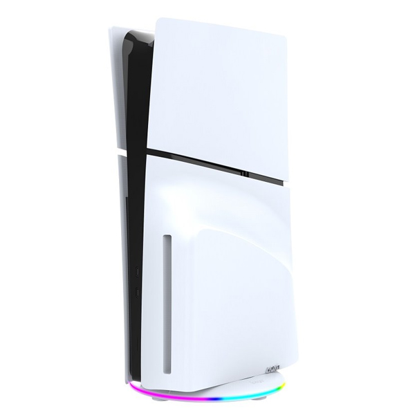 iPega P5S025S Vertikální stojan s RGB pro PS5 Slim, White
