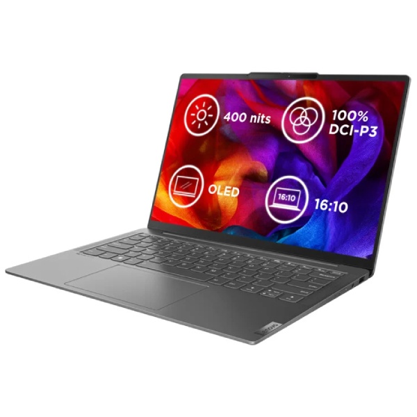 Lenovo Yoga Slim 6 14IAP8, Intel i7-1260P, 16 GB 1 TB SSD, 14,0" WUXGA OLED, Intel IrisXe, Win11Home, šedý