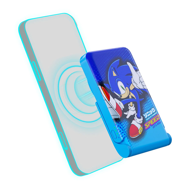 Magnetická powerbanka OTL Technologies SEGA Sonic the Hedgehog s USB-C