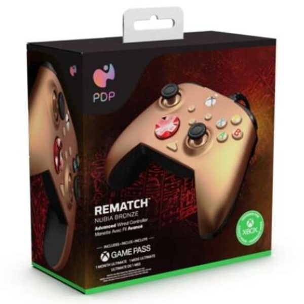 PDP kabelový ovladač pro Xbox Series, Rematch Nubia Bronze