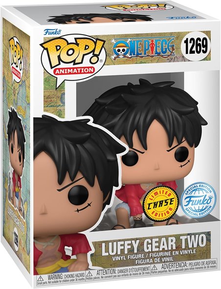 POP! Animation: Luffy Gear Two (One Piece) Special Edition CHASE