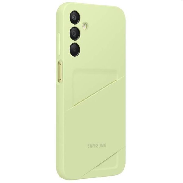 Pouzdro Card Slot Cover pro Samsung Galaxy A15, limetková
