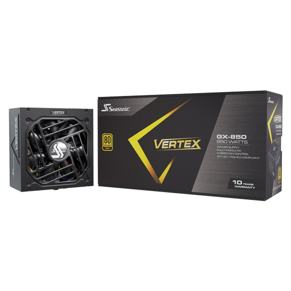Seasonic Vertex GX 850W Gold, modular Seasonic Vertex GX 850W Gold, modular