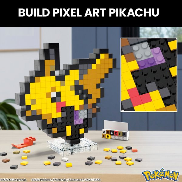 Stavebnice Mega Bloks Art Pikachu (Pokemon)