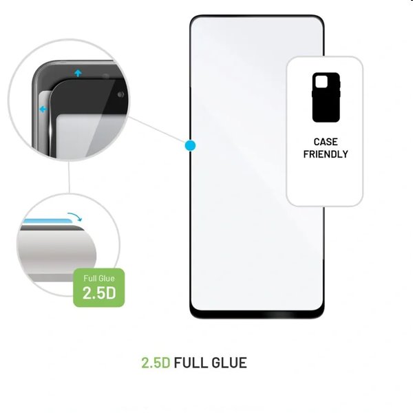FIXED Full-Cover ochranné sklo pro Motorola Moto G32, černé