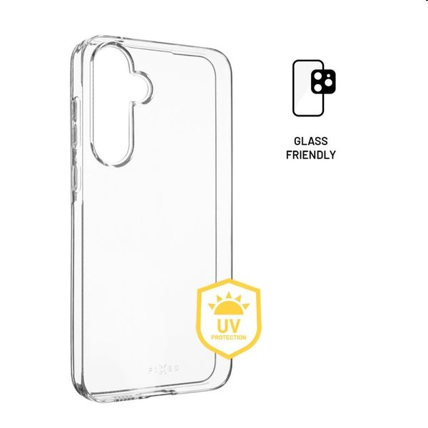 FIXED TPU Gelové pouzdro pro Samsung Galaxy A55 5G, transparentní FIXED TPU Gelové pouzdro pro Samsung Galaxy A55 5G, transparentní