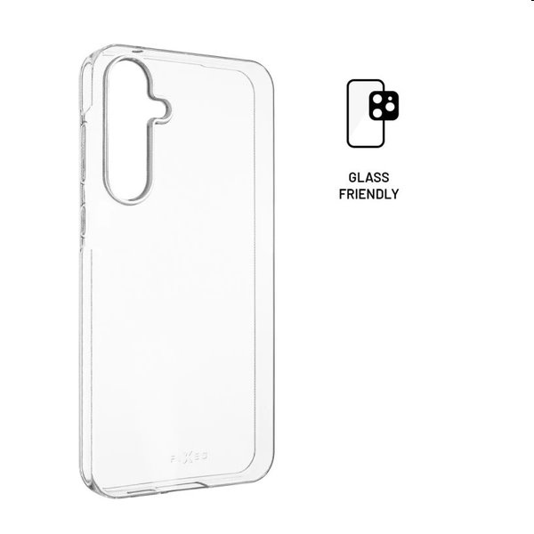 FIXED TPU Skin Ultratenké gelové pouzdro pro Samsung Galaxy A35 5G, 0,6 mm, transparentní