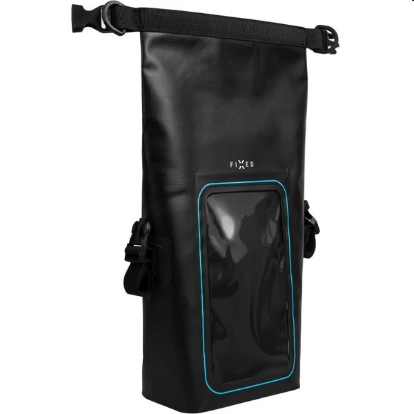 FIXED Voděodolný vak Float Bag s kapsou pro mobilní telefon 3L, černé