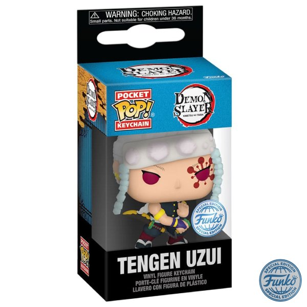 Funko POP! Klíčenka Tengen Uzui (Demon Slayer)