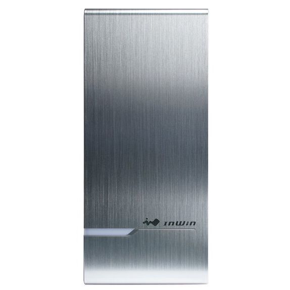 InWin Luxury case 905 OLED, 4x ARGB Sirius Loop fan, Mid Tower, E-ATX, Silver-Aluminium