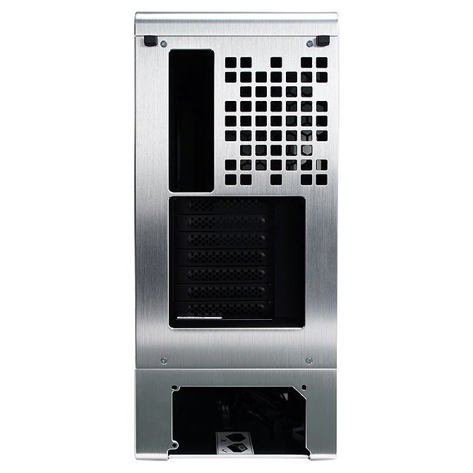 InWin Luxury case 905 OLED, 4x ARGB Sirius Loop fan, Mid Tower, E-ATX, Silver-Aluminium