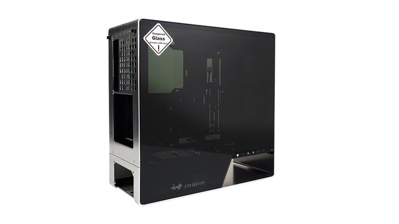 InWin Luxury case 905 OLED, 4x ARGB Sirius Loop fan, Mid Tower, E-ATX, Silver-Aluminium InWin Luxury case 905 OLED, 4x ARGB Sirius Loop fan, Mid Tower, E-ATX, Silver-Aluminium