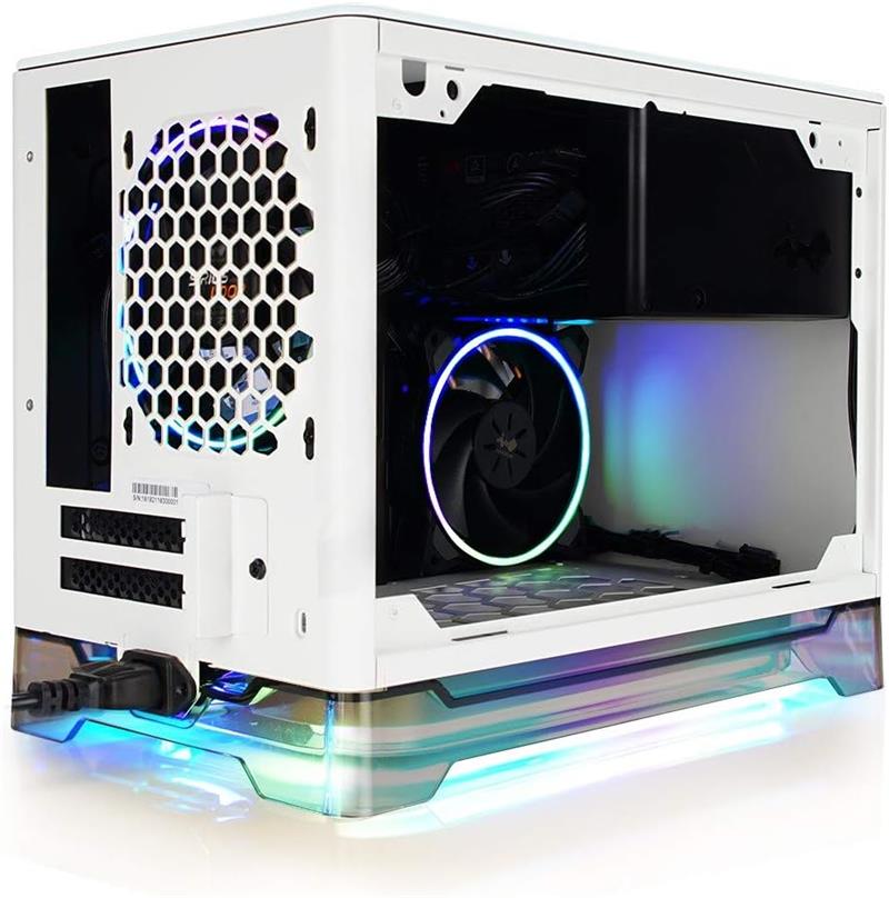 InWin A1 Plus white, PSU 650W GOLD included, Mini ITX, TG, ARGB Fans, Qi 10W Charging InWin A1 Plus white, PSU 650W GOLD included, Mini ITX, TG, ARGB Fans, Qi 10W Charging