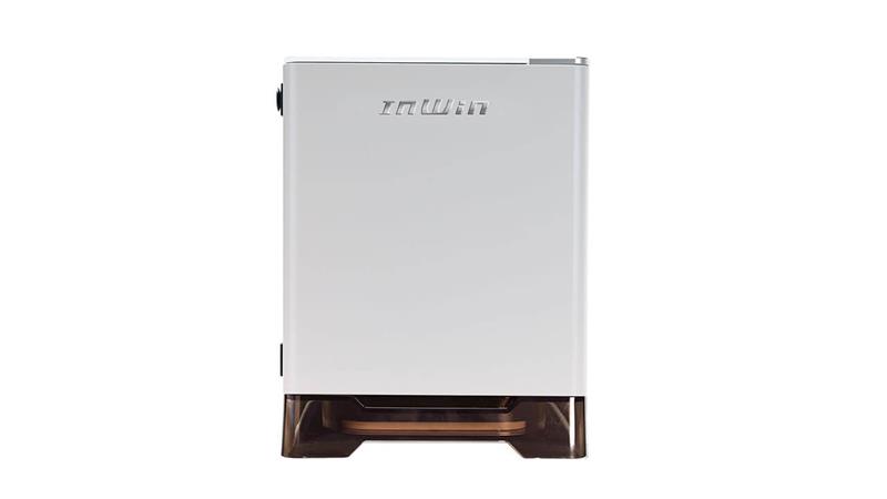 InWin A1 Plus white, PSU 650W GOLD included, Mini ITX, TG, ARGB Fans, Qi 10W Charging InWin A1 Plus white, PSU 650W GOLD included, Mini ITX, TG, ARGB Fans, Qi 10W Charging